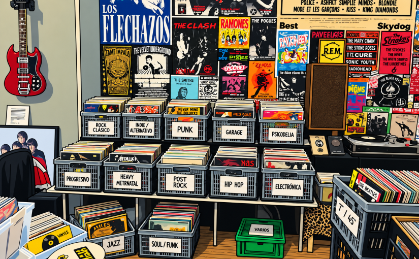 Discos Lizard: una tienda de discos físicos en el corazón de León